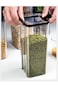 Airtight Food Storage Containers Set, Dry Food Plastic Canisters Storage Organization for Kitchen a