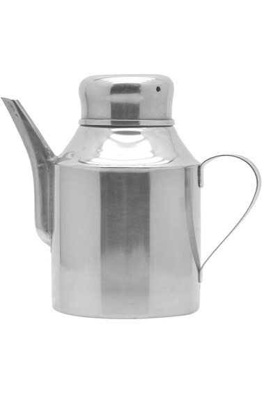 علبة زيت راج ستيل، 11 أونصة، فضية، Socc01