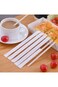 200 Pcs Coffee and Tea Stirrers - Natural Bamboo Wood Paper Wrapped Disposable Stirrers
