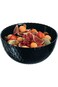Luminarc Pampille Dishwasher and Microwave Safe Tempered Glass Multipurpose Bowl Black 13cm Q4621