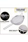Strainers and Sieves set of 3,stainless steel mesh strainer,small mediam large kitchen mesh straine