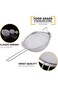 Strainers and Sieves set of 3,stainless steel mesh strainer,small mediam large kitchen mesh straine