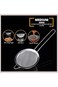 Strainers and Sieves set of 3,stainless steel mesh strainer,small mediam large kitchen mesh straine