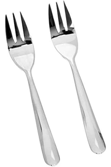 Royalford Stainless Steel Cake Fork - 2 Pieces