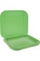 Unique Party 31429 party tableware 9" Square Dinner Plates   Lime Green Color Theme   14ct, 14 Coun