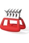ALMEKAQUZ Powerful Stainless Steel Meat Shredder Claws, Shred Rotisserie Chicken, Carve Turkey Fast