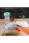 Royalford Lunch Box With Water Bottle, Multiple Color, Rf-4396