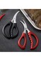 FRUTA 3 Pack Seafood Scissors Lobster Shears Multifunctional Stainless Steel Shears Fish Shrimp Cra
