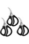 FRUTA 3 Pack Seafood Scissors Lobster Shears Multifunctional Stainless Steel Shears Fish Shrimp Cra