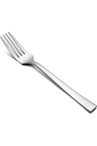 E-far Dinner Forks Set of 6, 7.9 Inch Stainless Steel Forks for Home, Kitchen or Restaurant, Non-to