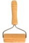 wooden dough roller with handle