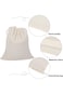 Tatuo 4 Pieces Cheesecloth Nut Milk Strainer Muslin Bags - Mesh Food Strainer for Yogurt, Coffee, T