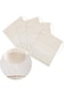 Tatuo 4 Pieces Cheesecloth Nut Milk Strainer Muslin Bags - Mesh Food Strainer for Yogurt, Coffee, T