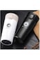 MOTIM Stainless Steel Insulated Travel Coffee Mug Water Bottle White 18.5x8x8cm