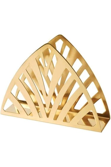 Napkin holder, Gold Color