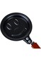 Cuisine Art Mini Poele Mini 12 cm Fry Pan - Smile Design - Black(MPD-12R)