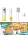 SKY-TOUCH Oil Spray Bottle, Olive Oil Sprayer Spray Bottle Oil Sprayer Oil Sprayer Dispenser Set fo