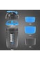 SHIKER Protein Shaker Bottle with 3-Layer Twist and Lock Storage, 100% BPA-Free Leak Proof Fitness