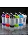ALCOACH Shaker Bottle Protein spider Bottles with Storage and Mix Ball, 16OZ Sports Water Bottle wi