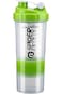 ALCOACH Shaker Bottle Protein spider Bottles with Storage and Mix Ball, 16OZ Sports Water Bottle wi