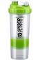 ALCOACH Shaker Bottle Protein spider Bottles with Storage and Mix Ball, 16OZ Sports Water Bottle wi