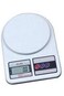 ميزان مطبخ إلكتروني 7 كجم قياس أبيض