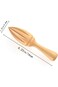 Oasisgalore Lemon Squeezer，Hand held Citrus Juicer，Wooden Lemon Juicer Hand Tool， Manual Wooden Cit