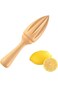 Oasisgalore Lemon Squeezer，Hand held Citrus Juicer，Wooden Lemon Juicer Hand Tool， Manual Wooden Cit