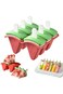 Bolivia's Ice Lolly Moulds, 6 Popsicle Mould with Sticks, Bpa Free Infant Popsicle Mold, Reusable I