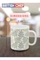 British Chef Opalware Plano Tea and Coffee Mug Set 6-Pieces, 320 ml Capacity, Maria