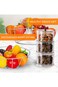 Stackable Snack Container - 3 Layer Pack Functional Snack Containers - Travel-Friendly, Easy to Use