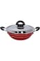 Royalford 18cm Non Stick Mini Kadai With Stainless Steel Lid, Multi, RF10005
