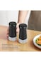 Tazweeq Salt Shaker, 2 Pack Pepper Shakers Set with Adjustable Pour Holes, Stainless Steel Salt Sha