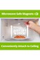 KASTWAVE Magnetic Microwave Cover for Food, Microwave Splatter Cover Clear Plate Dish Covers for Mi