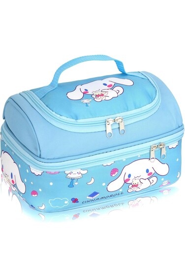 NALACAL Anime Cinnamoroll Lunch Bag for Man Woman Leakproof Lunch Box Large Compartment Lunch Conta
