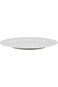 BARALEE PORCELIAN CERAMIC SIMPLE PLUS WHITE FLAT PLATE, 091001A, 16 CM (6 1/4"), PACK OF 6, Dinner