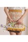 Floosum Waist Apron for women - Lovely Half Apron Cotton Lace Embroidered Server Waitress Apron Sho