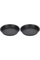 Deep Dish Pizza Pan, Pizza Pan For Oven Round Pizza Pan Cast Iron Deep Dish Pizza Pan 2Pcs Non Stic