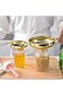 NALACAL Canning Funnel, Kitchen Funnel Set, 3 PCS Gold Stainless Steel Funnel Set, Kitchen Funnel S