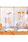 Bread Container (2 Pack) Bread Loaf Container, Bread Storage Container, Clear Sandwich Bread Contai