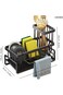 GREBIRD Sponge Holder for Kitchen Sink Caddy Organizer, Sink Sponge Rack, Dish Sponge Holder with R