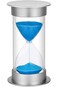 Tazweeq 5 Minute Hourglass Timer, Plastic Hourglass Sand Clock Timer, 5 Minute Small Sand Table for