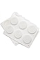 mostsom Silicone Mold 6 Cavity Round Spiral Shaped Cake Silicone Baking Mold DIY Spiral Silicone Je