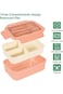 Linjie Lunch Box,Versatile Portable Bento Box,Leak Proof Bento Bento Box Container,Duty Large Bento