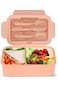 Linjie Lunch Box,Versatile Portable Bento Box,Leak Proof Bento Bento Box Container,Duty Large Bento