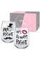 Couple Wine Glasses Set MR RIGHT and MRS ALWAYS RIGHT Crystal Stemless Wine Glass Gifts for Valenti
