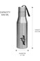 Milton Super 750 Single Wall Stainless Steel Bottle, 650 ml, Silver