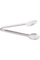 Raj Stainless Steel Tong, Silver-HKT001