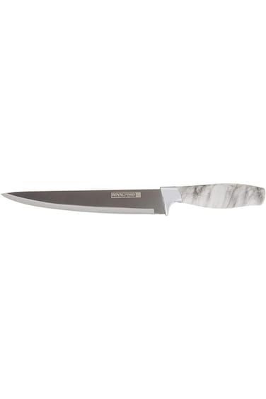 Royalford Rf9533 8 Inches Marble Designed Slicer Knife, Multicolor