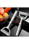 Stainless Steel Vegetable Peeler and Grater, Multifunctional Kitchen Tool for Potato and Cabbage